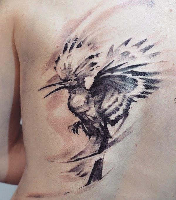 30 Pretty Hoopoe Tattoos You Must Try