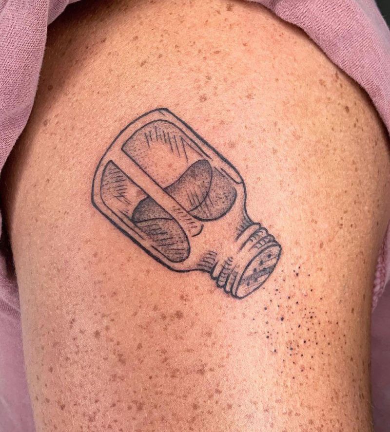 30 Unique Salt Shaker Tattoos You Must Try