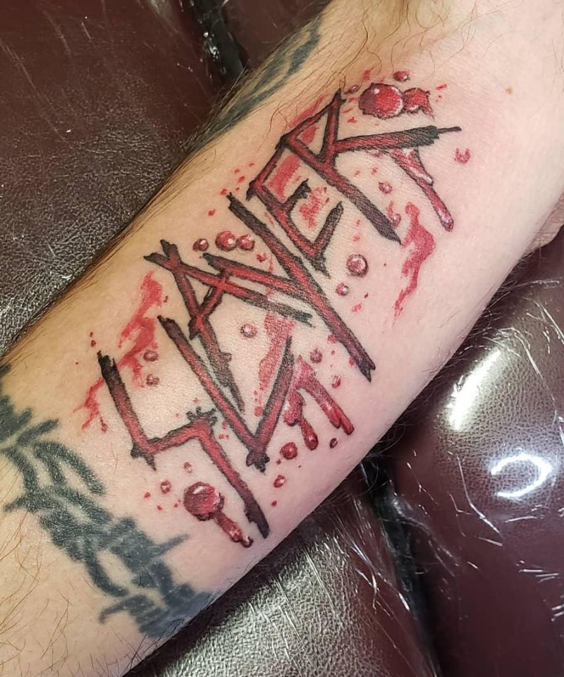 30 Wonderful Slayer Tattoos You Must Love