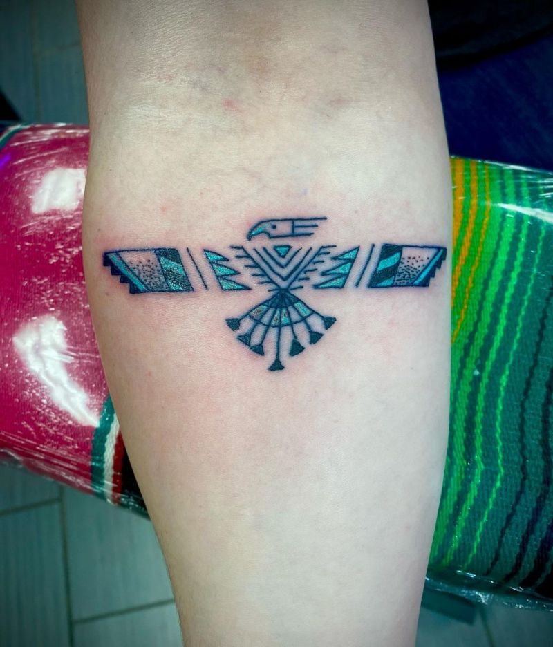 30 Pretty Thunderbird Tattoos to Inspire You