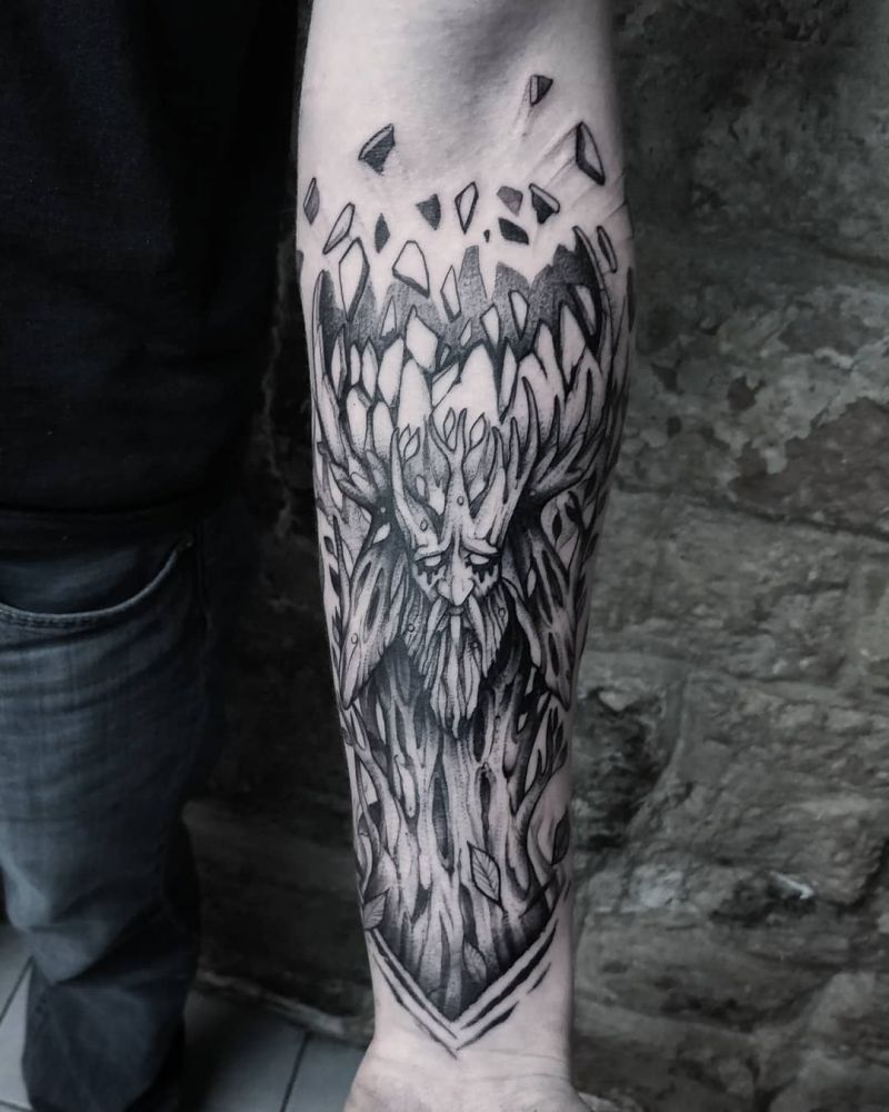 30 Gorgeous Treebeard Tattoos You Must See