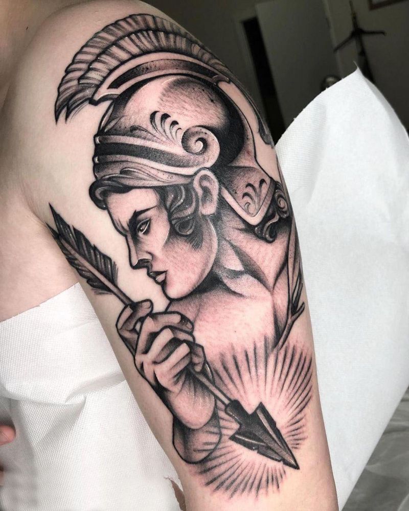 30 Gorgeous Achilles Tattoos to Inspire You