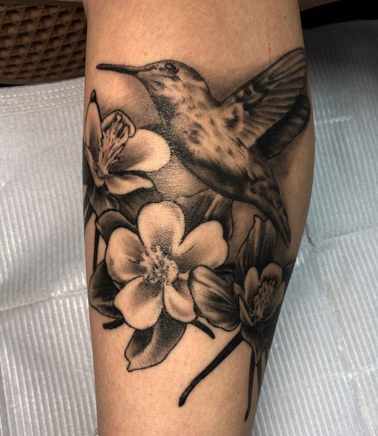 30 Pretty Columbine Tattoos You Will Love