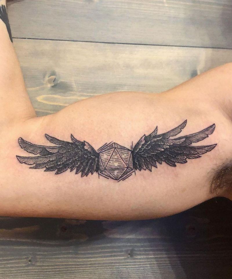 30 Pretty D20 Tattoos You Can Copy