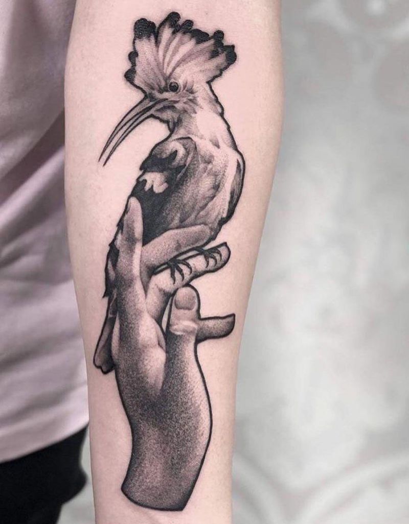 30 Pretty Hoopoe Tattoos You Must Try