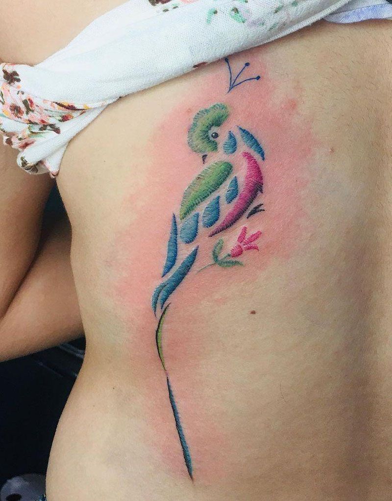 30 Pretty Quetzal Tattoos You Will Love