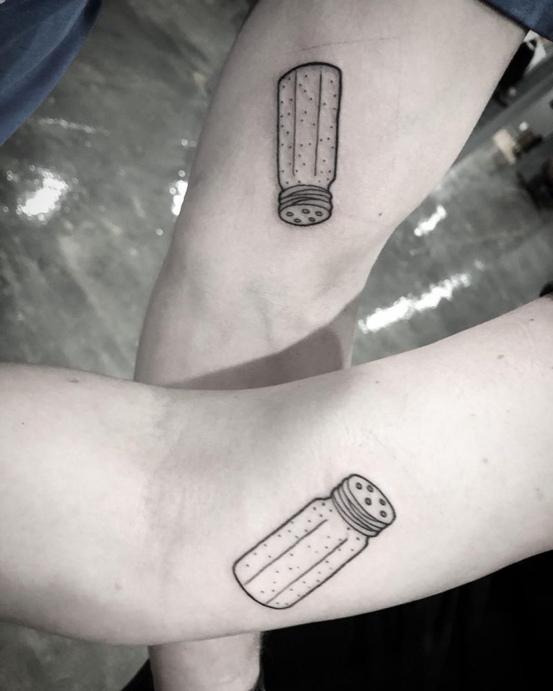 30 Unique Salt Shaker Tattoos You Must Try