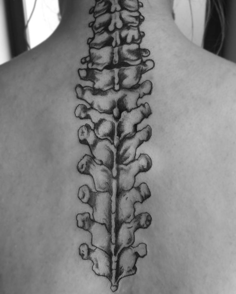 21 Gorgeous Spinal Cord Tattoos You Must Try