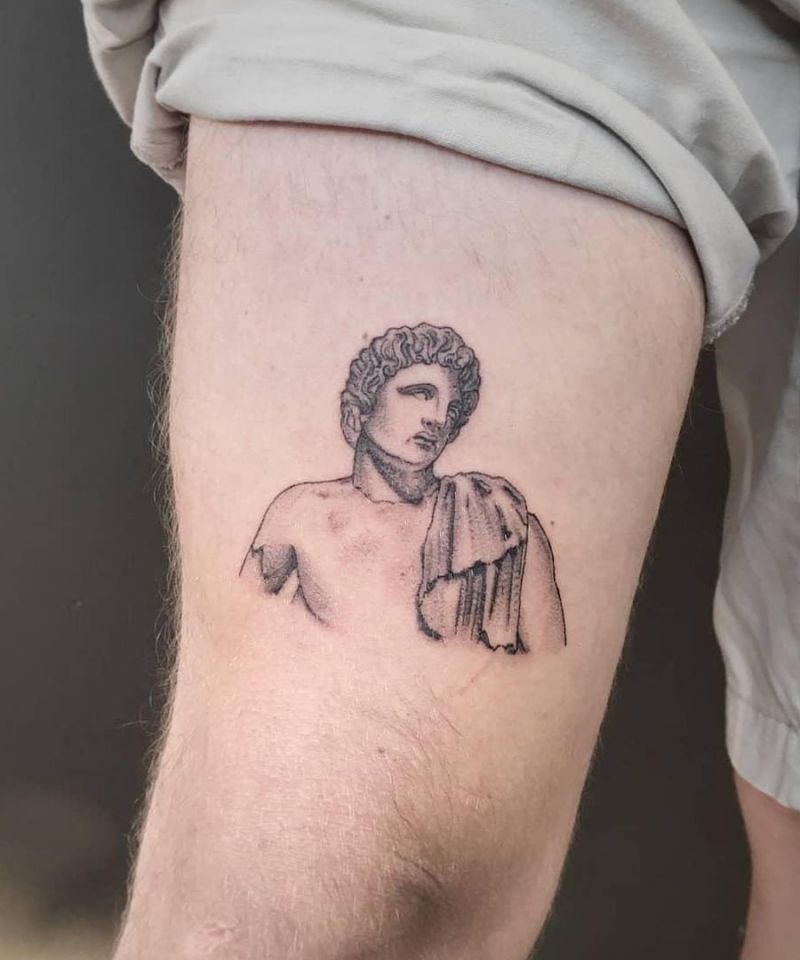 30 Pretty Statue Tattoos You Will Love