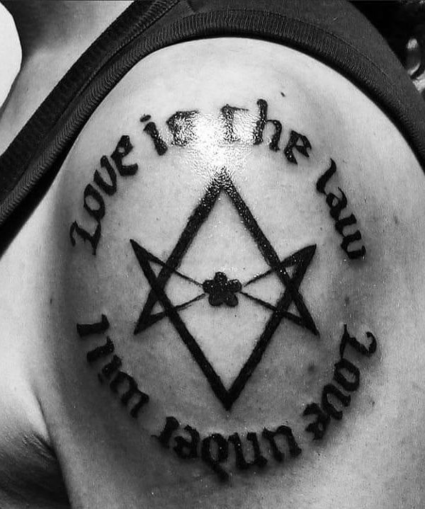 24 Pretty Unicursal Hexagram Tattoos You Can Copy