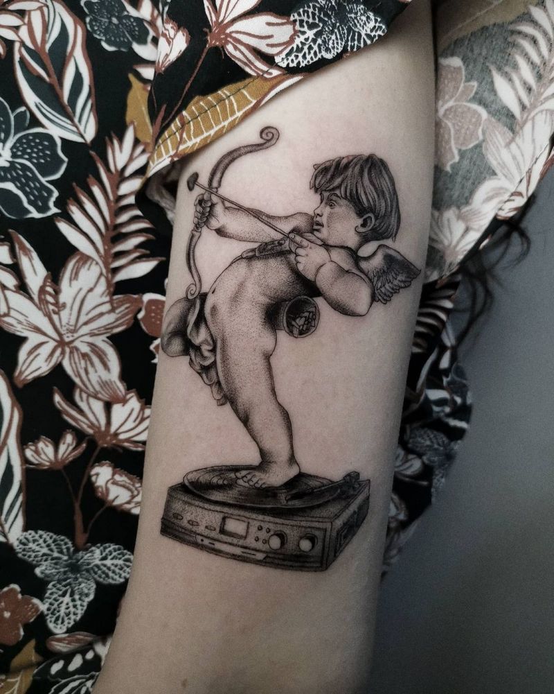 30 Pretty Cupid Tattoos You Must Try