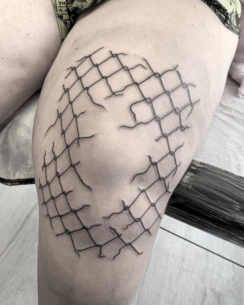 30 Unique Fence Tattoos You Must Try