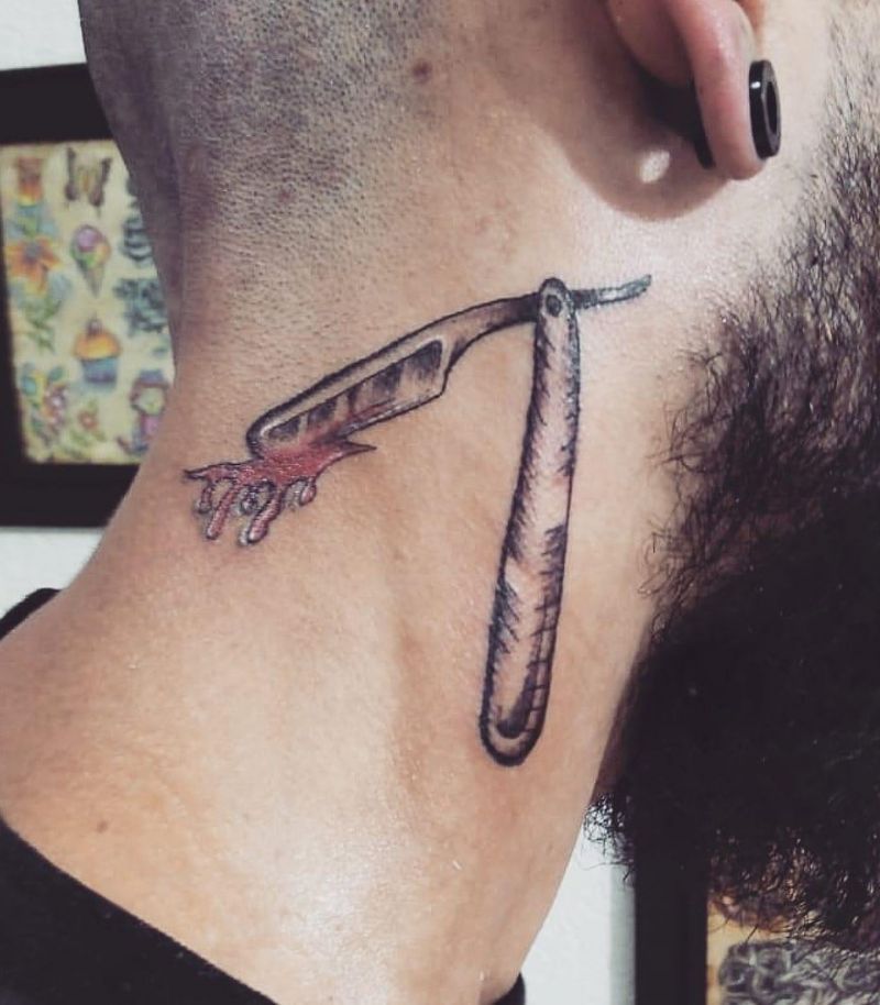 30 Pretty Razor Tattoos for Your Inspiration