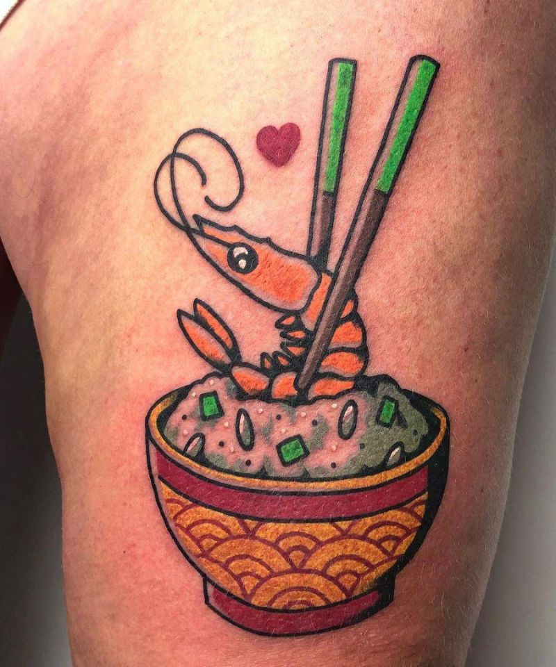 30 Unique Rice Bowl Tattoos to Inspire You