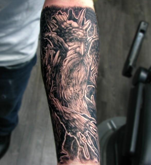 30 Gorgeous Treebeard Tattoos You Must See