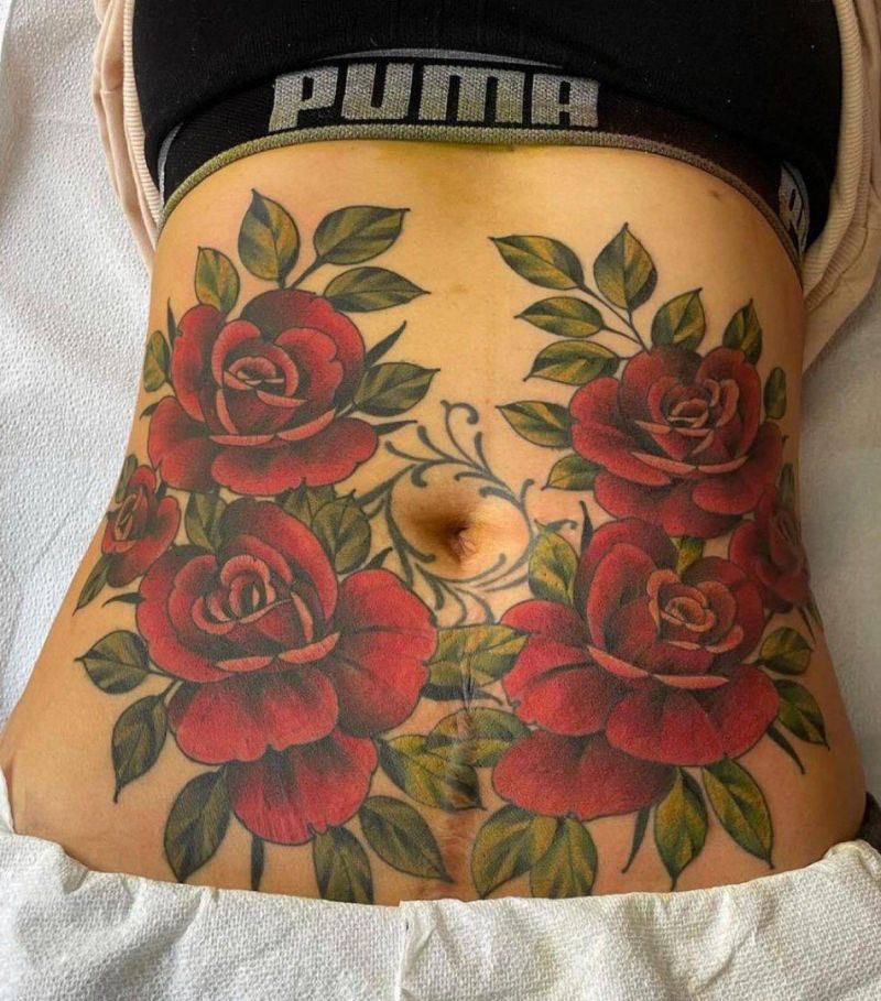 30 Pretty Belly Tattoos Make You Beautiful