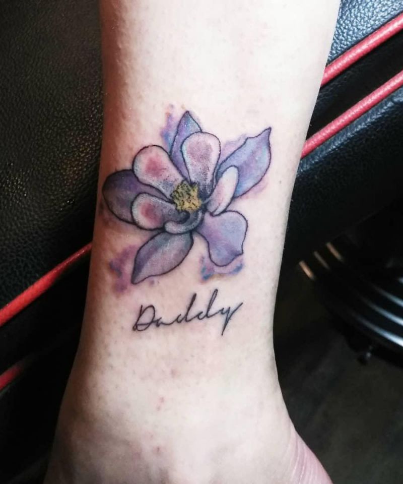 30 Pretty Columbine Tattoos You Will Love