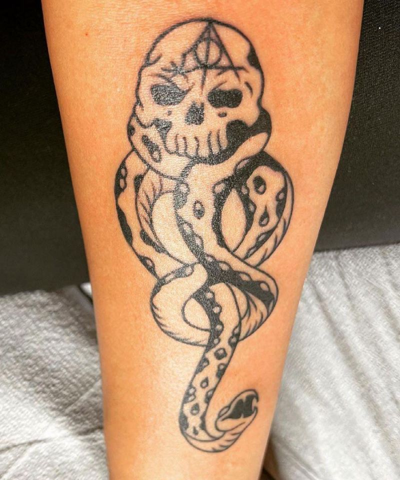 30 Wonderful Death Eater Tattoos You Can Copy