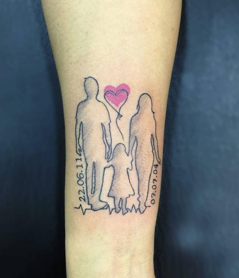 30 Gorgeous Family Tattoos You Must See