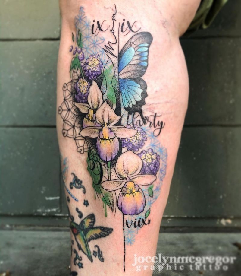 28 Pretty Lady Slipper Tattoos Make You Beautiful Forever