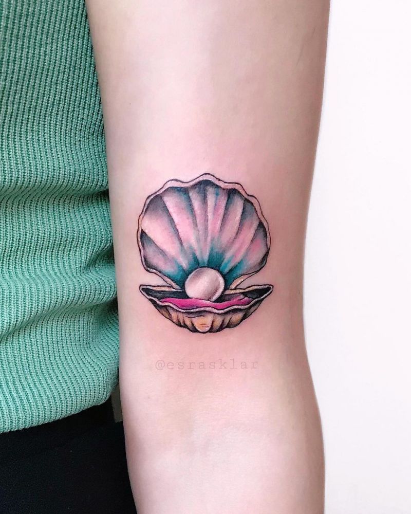 30 Elegant Pearl Tattoos You Must Love