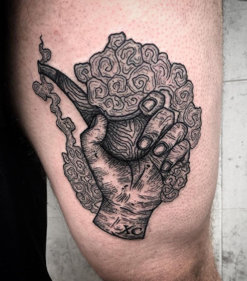 30 Unique Pipe Tattoos for Your Inspiration