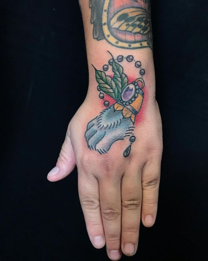 30 Gorgeous Rabbit Foot Tattoos Bring You Good Luck