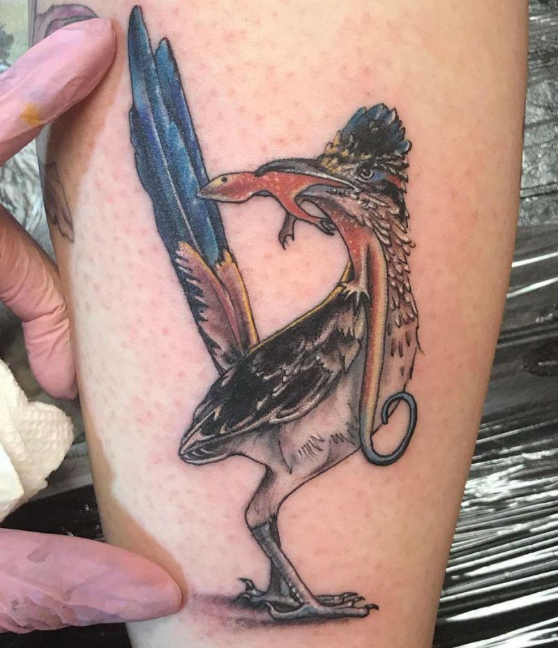 30 Pretty Roadrunner Tattoos You Must Try