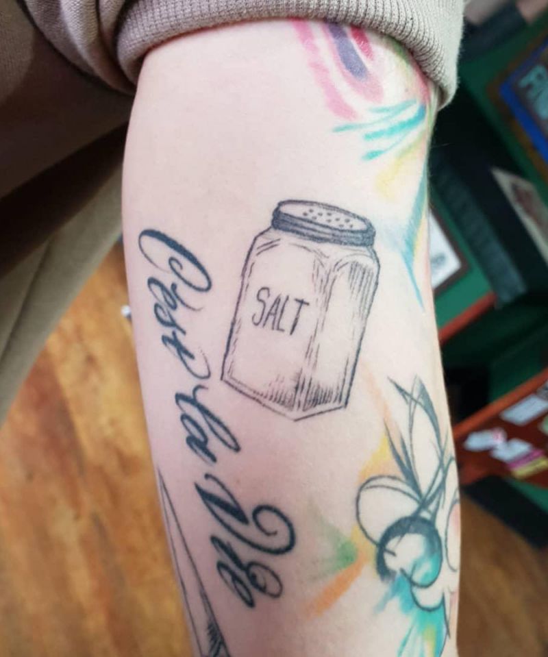 30 Unique Salt Shaker Tattoos You Must Try