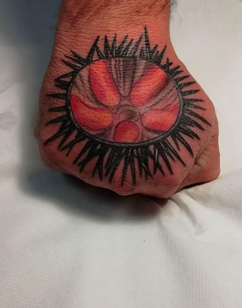 30 Pretty Sea Urchin Tattoos You Can Copy