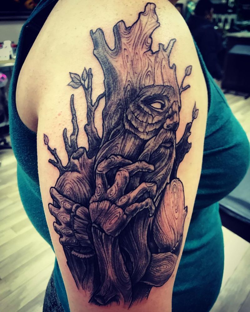 30 Gorgeous Treebeard Tattoos You Must See