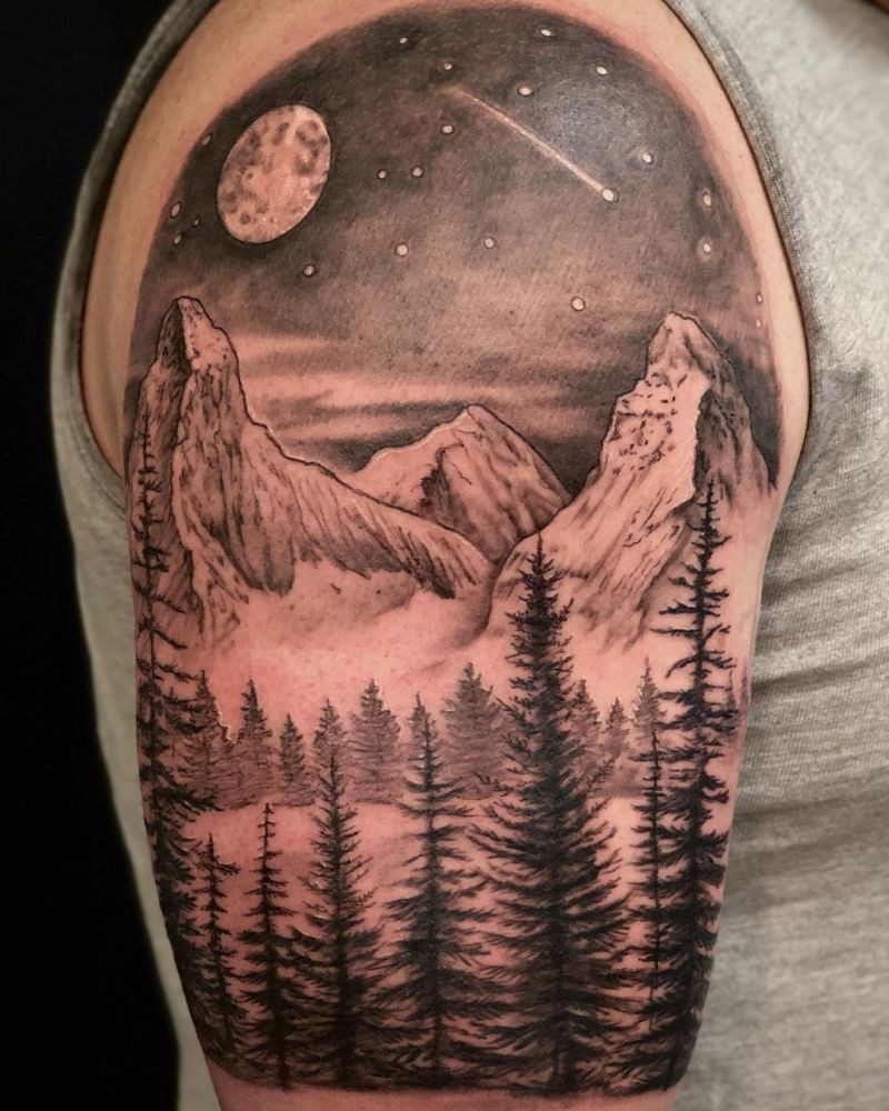 30 Pretty Wilderness Tattoos You Must Try