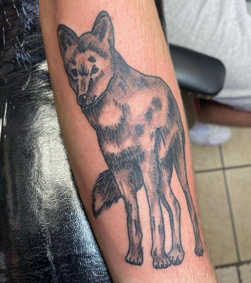 30 Gorgeous Coyote Tattoos You Must See