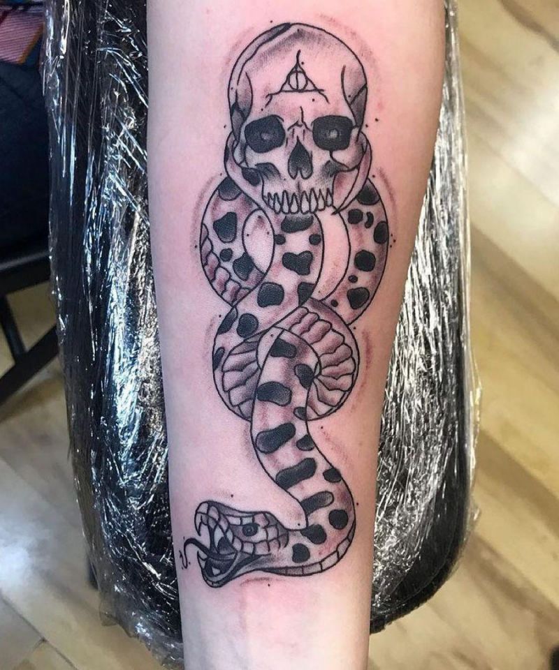 30 Wonderful Death Eater Tattoos You Can Copy