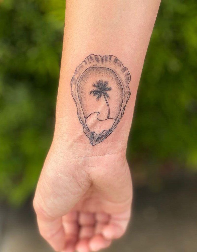 30 Pretty Oyster Tattoos You Can Copy