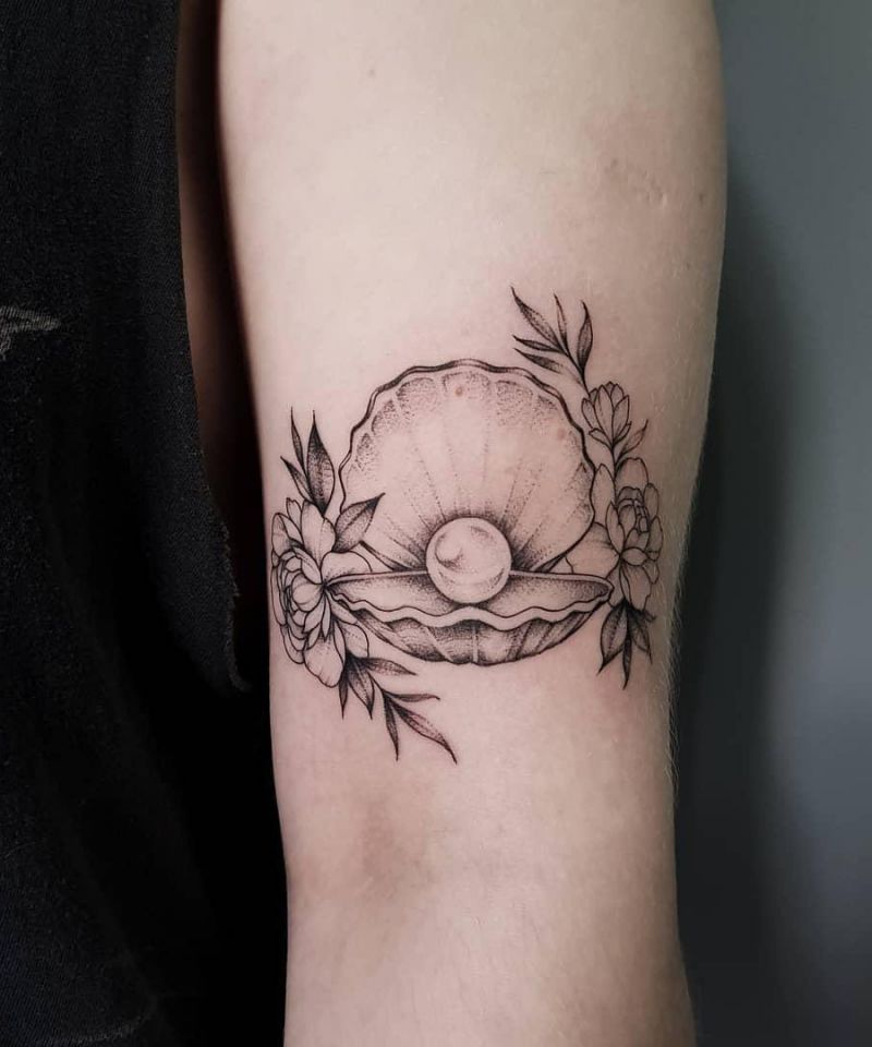 30 Elegant Pearl Tattoos You Must Love