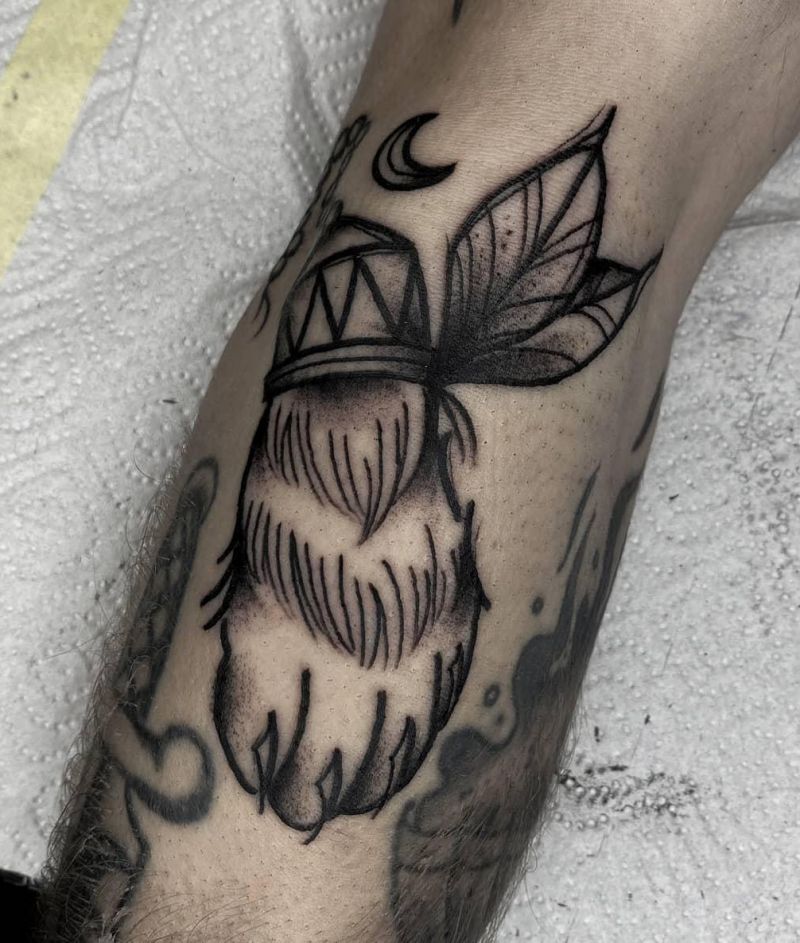 30 Gorgeous Rabbit Foot Tattoos Bring You Good Luck