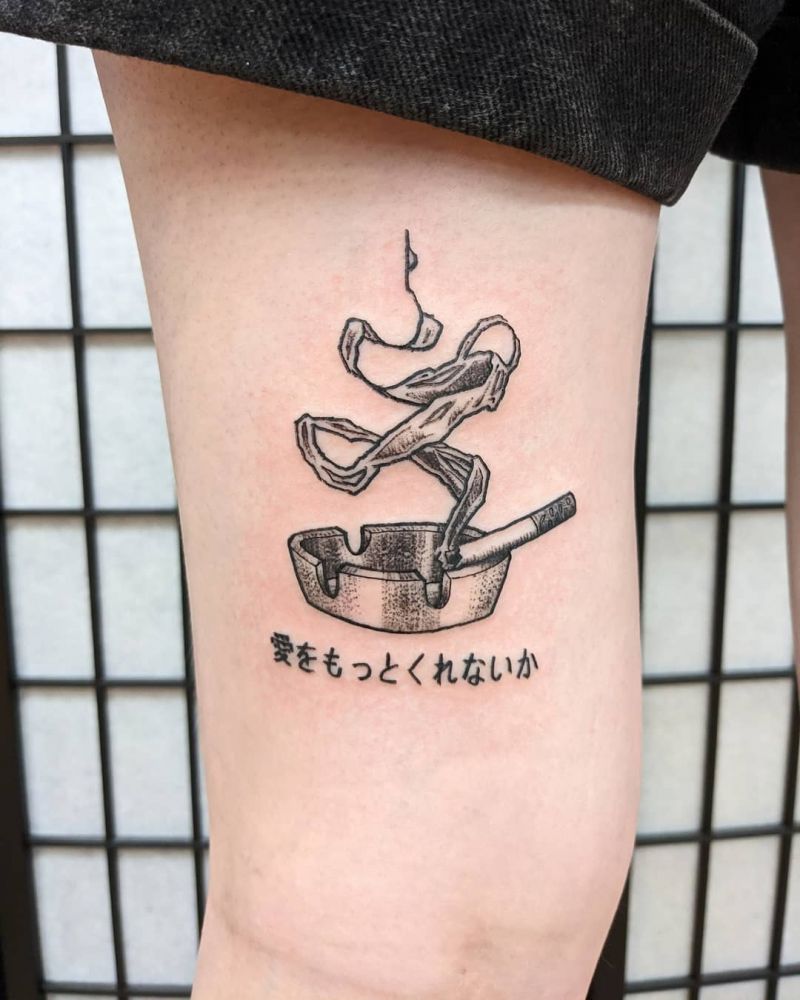 30 Elegant Smoke Tattoos to Inspire You