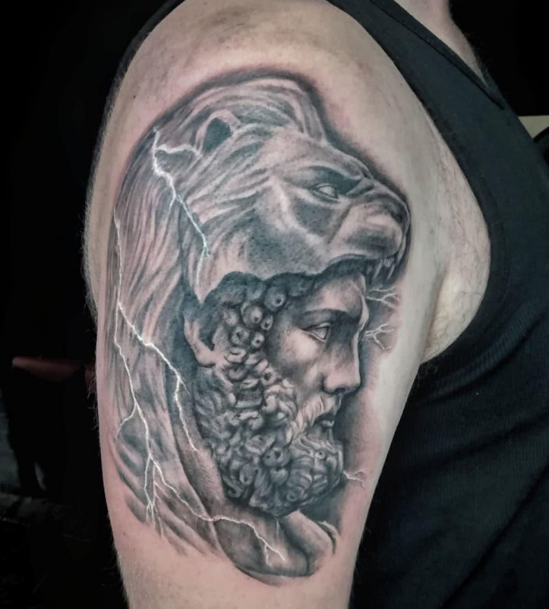 30 Pretty Statue Tattoos You Will Love