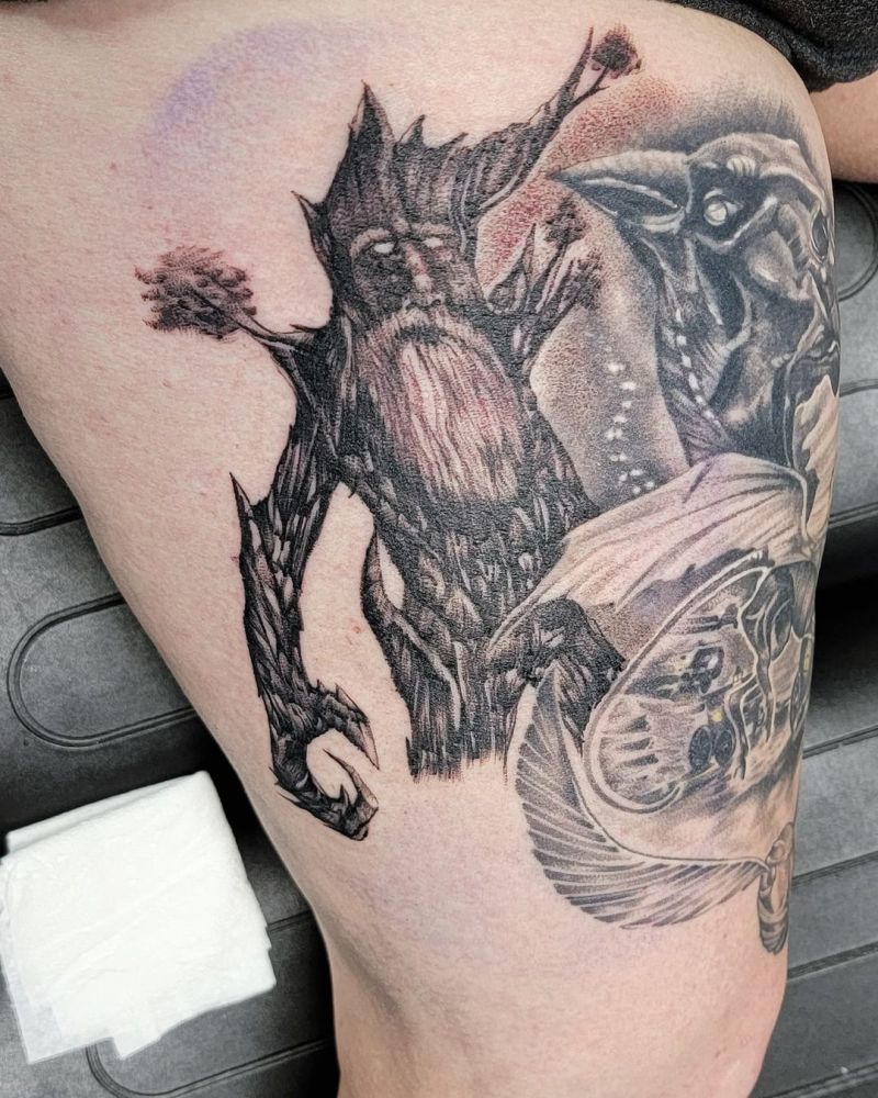 30 Gorgeous Treebeard Tattoos You Must See