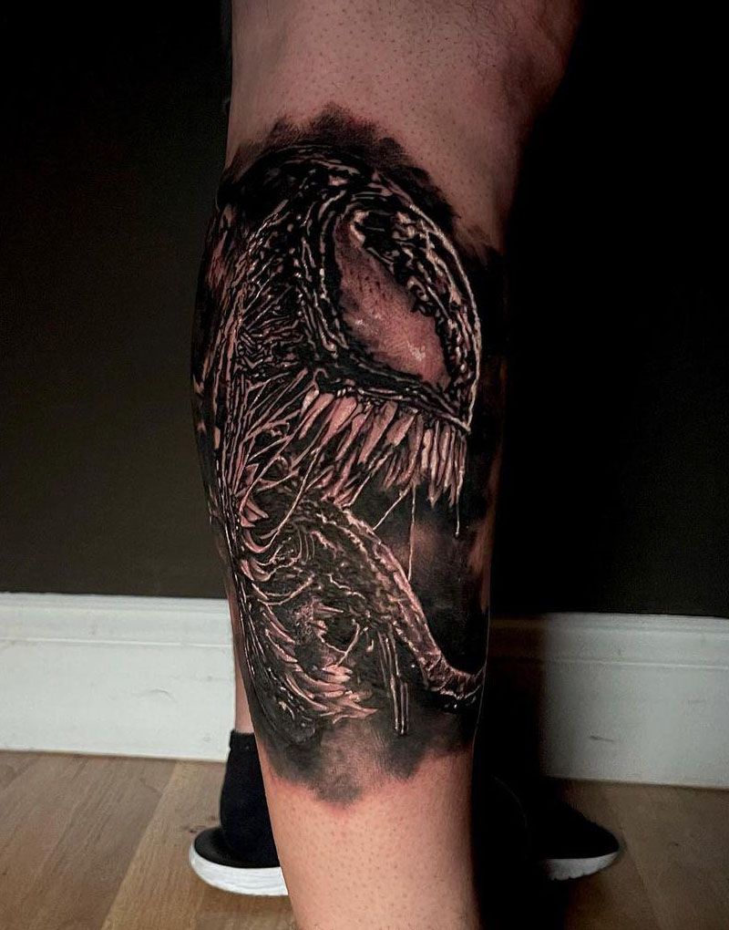 30 Gorgeous Venom Tattoos You Must Try