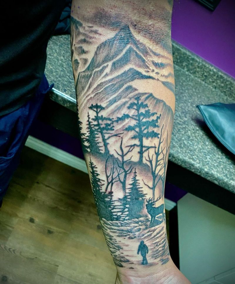 30 Pretty Wilderness Tattoos You Must Try