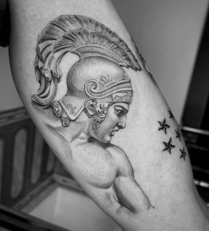 30 Gorgeous Achilles Tattoos to Inspire You