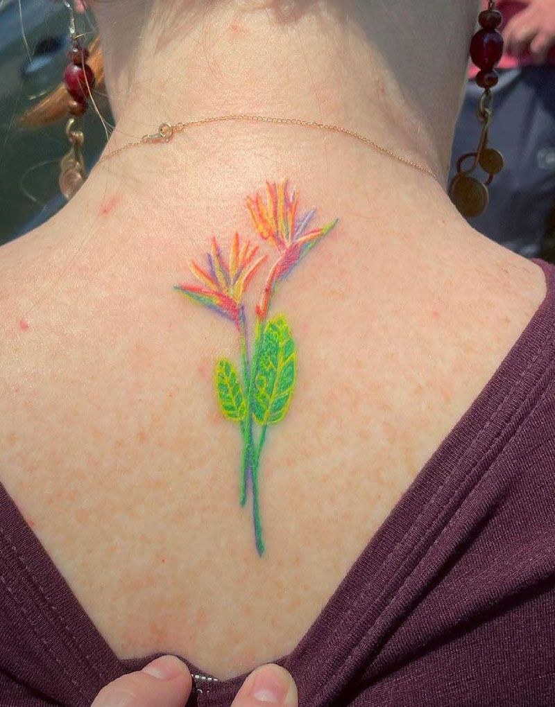 30 Pretty Bird of Paradise Tattoos You Must See