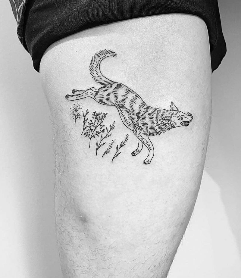 30 Gorgeous Coyote Tattoos You Must See