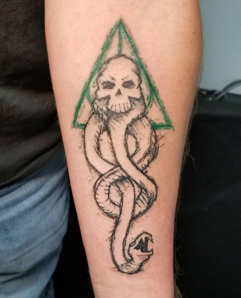 30 Wonderful Death Eater Tattoos You Can Copy