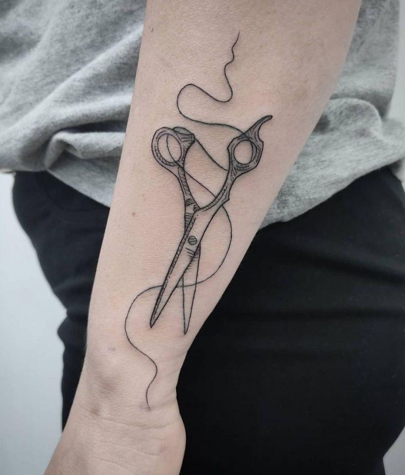 30 Pretty Hair Dresser Tattoos You Must Try