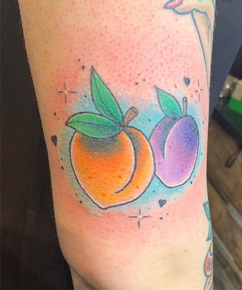 30 Pretty Plum Tattoos You Can Copy