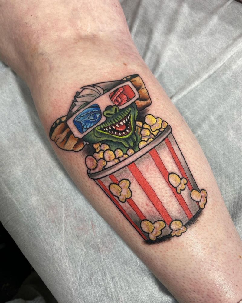 30 Pretty Popcorn Tattoos You Can Copy