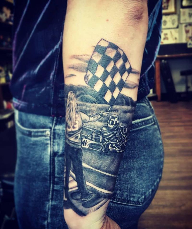 30 Wonderful Racing Tattoos You Must Love